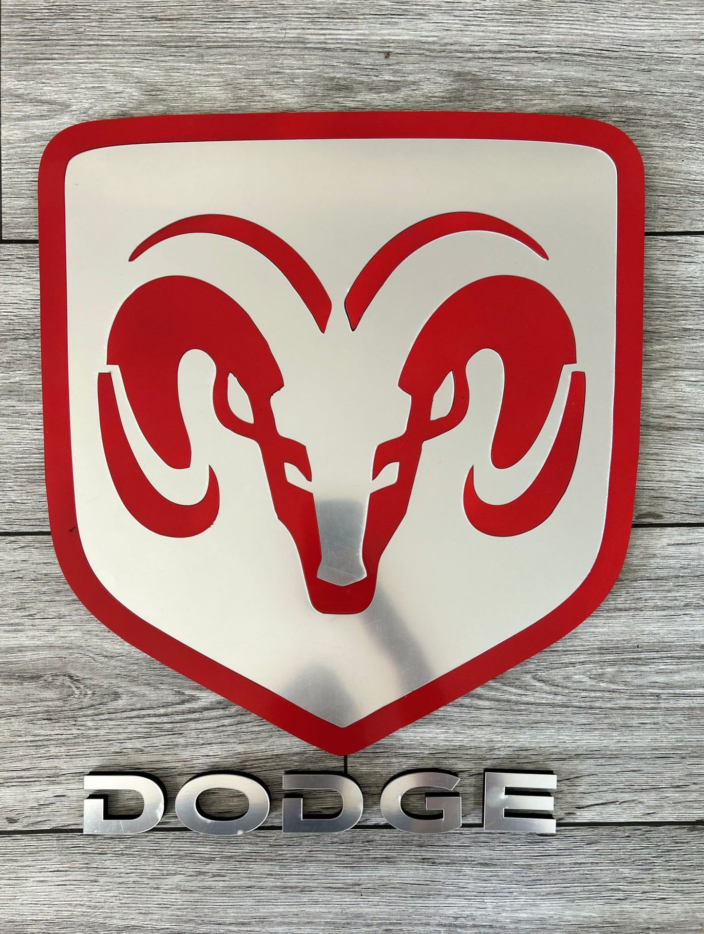 Dodge Logo Wandschild für die Garage Deko Wandkunst