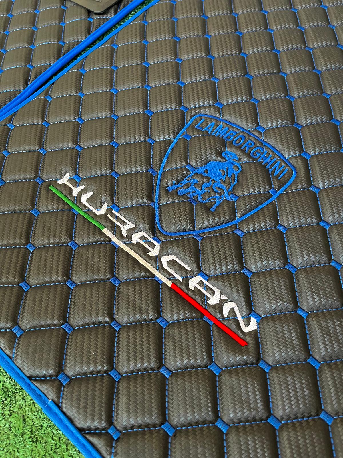 Lamborghini Huracan Leder Fußmatten