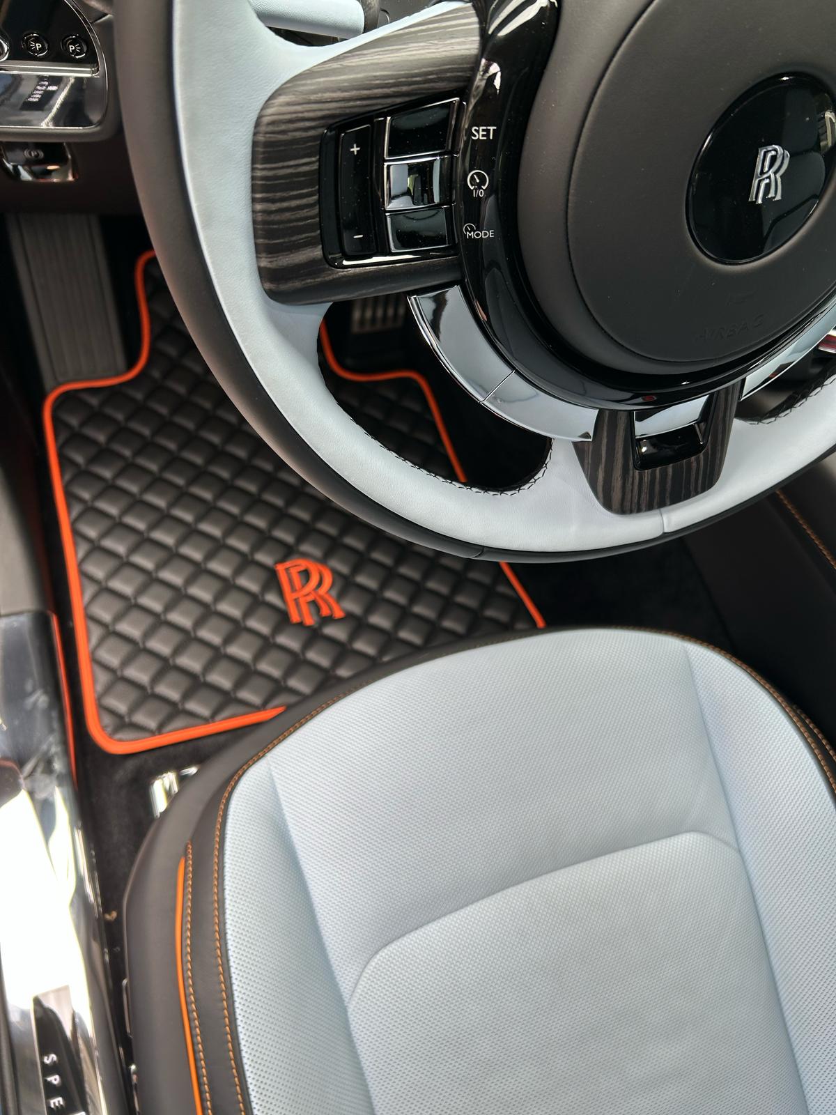 Rolls Royce Leder Fußmatten Set