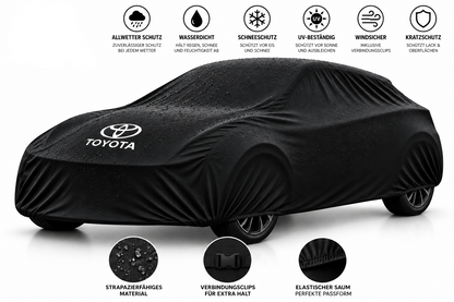 Toyota Autoabdeckung Wasserdicht & Maßgeschneidert für alle Modelle