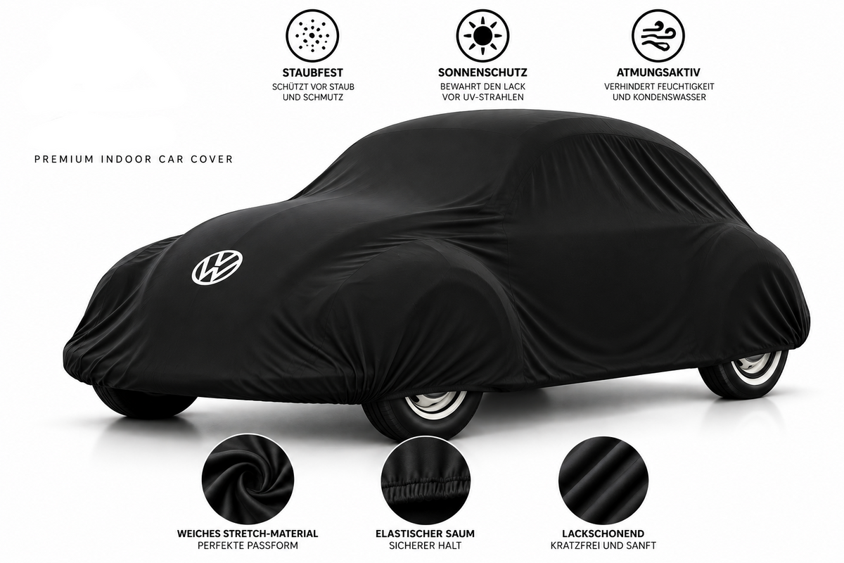 Volkswagen Beetle Autoabdeckung Indoor & Maßgeschneidert für alle Modelle