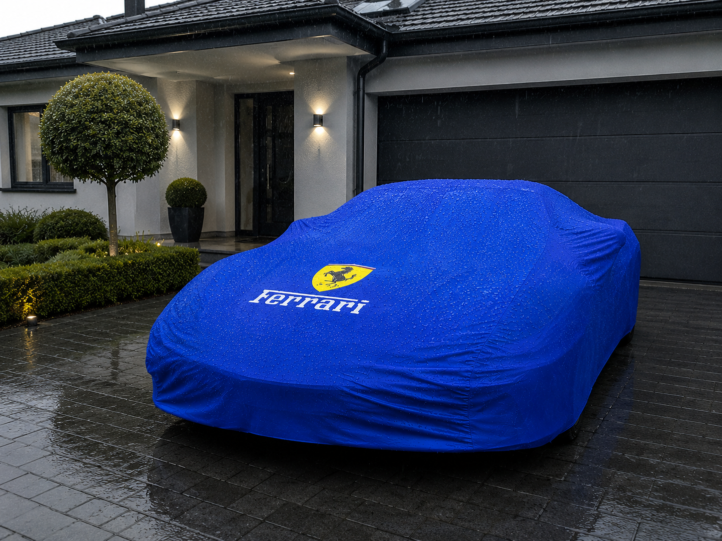 Ferrari Autoabdeckung  Wasserdicht & Maßgeschneidert für alle Modelle