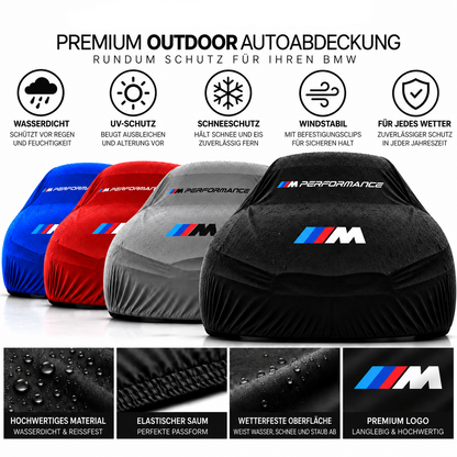 BMW M Performance Autoabdeckung Wasserdicht Maßgeschneidert für alle Modelle