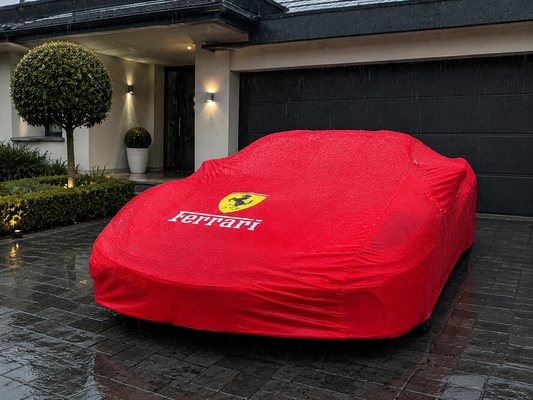 Ferrari Autoabdeckung  Wasserdicht & Maßgeschneidert für alle Modelle