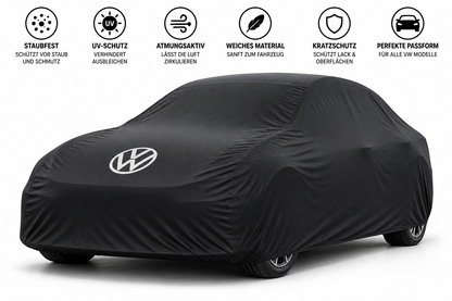VW Autoabdeckung Indoor & Maßgeschneidert für alle Modelle