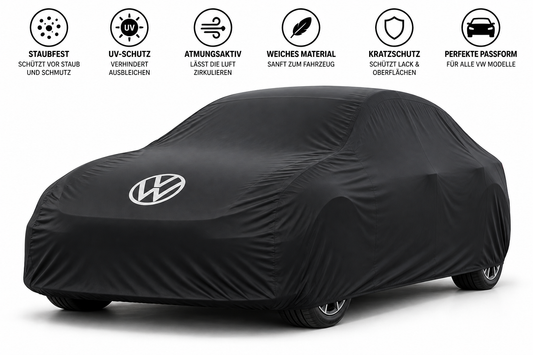 VW Autoabdeckung Indoor & Maßgeschneidert für alle Modelle