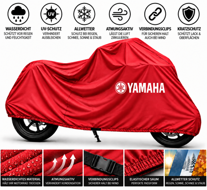 Yamaha Motorrad Outdoor Schutzabdeckung Regen-, Sonne- & Staubschutz