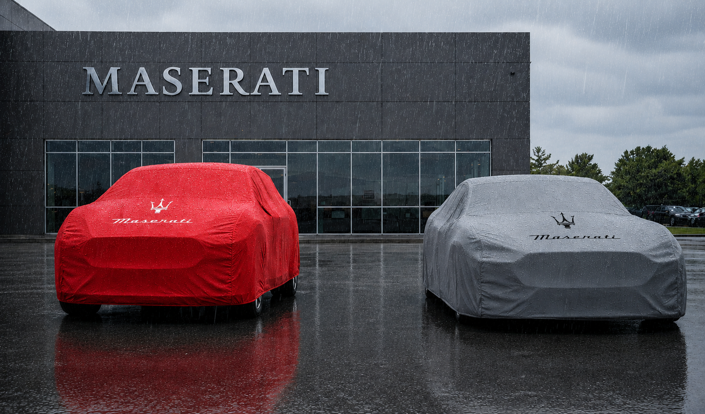 Maserati Autoabdeckung Wasserdicht & Maßgeschneidert für alle Modelle