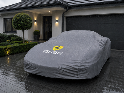 Ferrari Autoabdeckung  Wasserdicht & Maßgeschneidert für alle Modelle