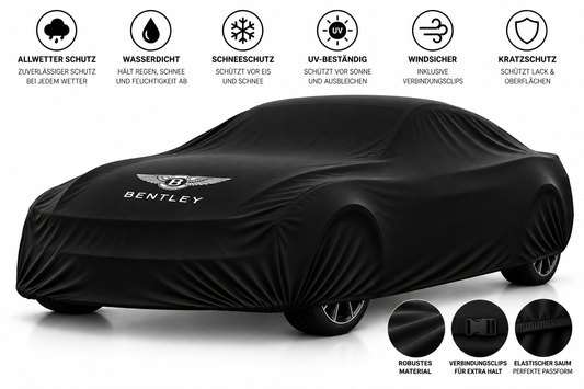 Bentley Indoor Autoabdeckung Maßgeschneidert für alle Modelle