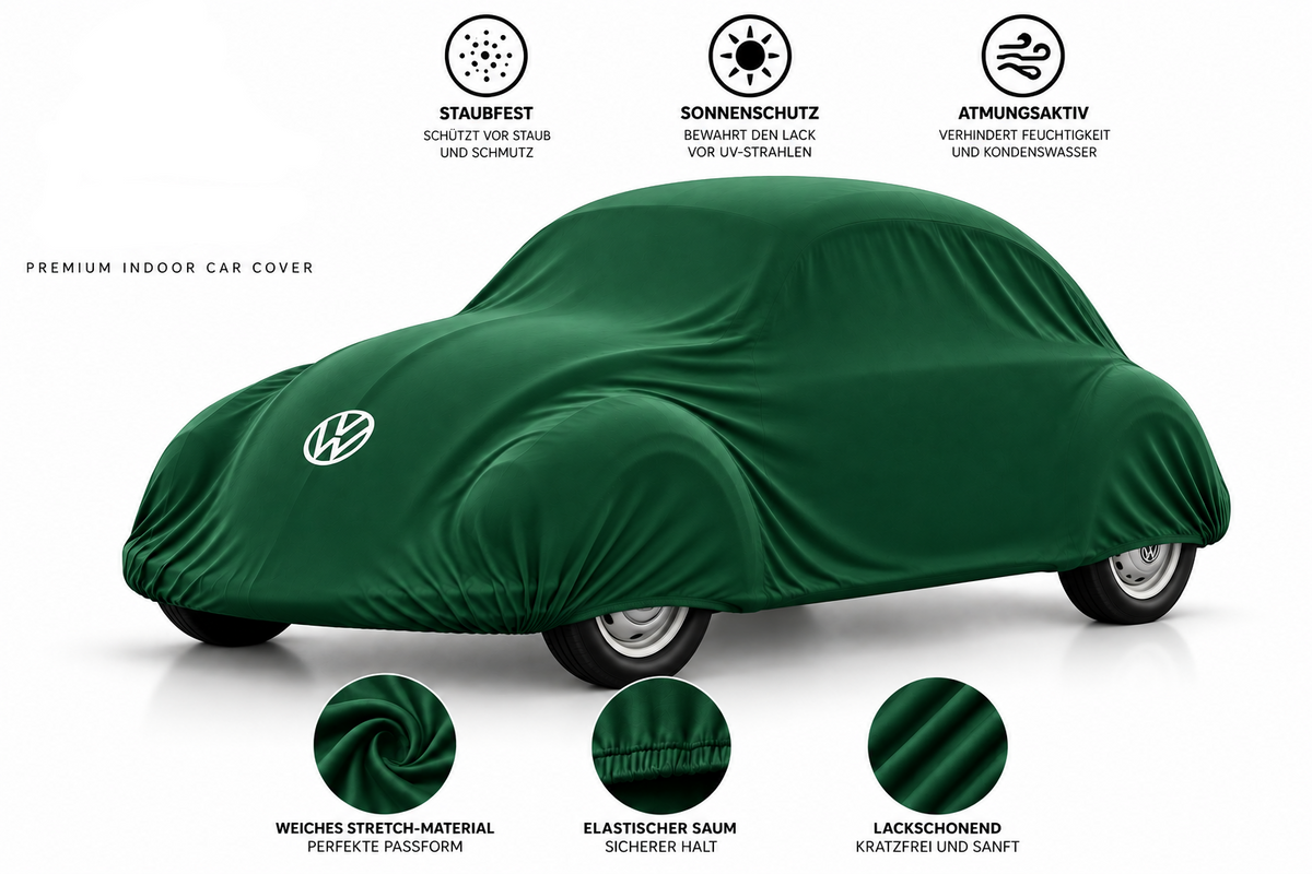 Volkswagen Beetle Autoabdeckung Indoor & Maßgeschneidert für alle Modelle
