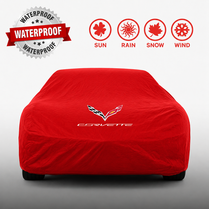 Corvette Autoabdeckung – Wasserdicht & Maßgeschneidert für alle Modelle