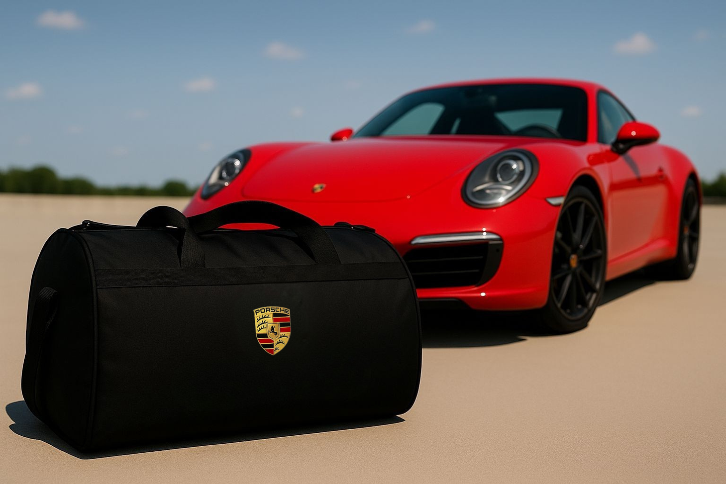 Luxus Porsche Reisetasche Kofferraum Tasche 30×50 cm