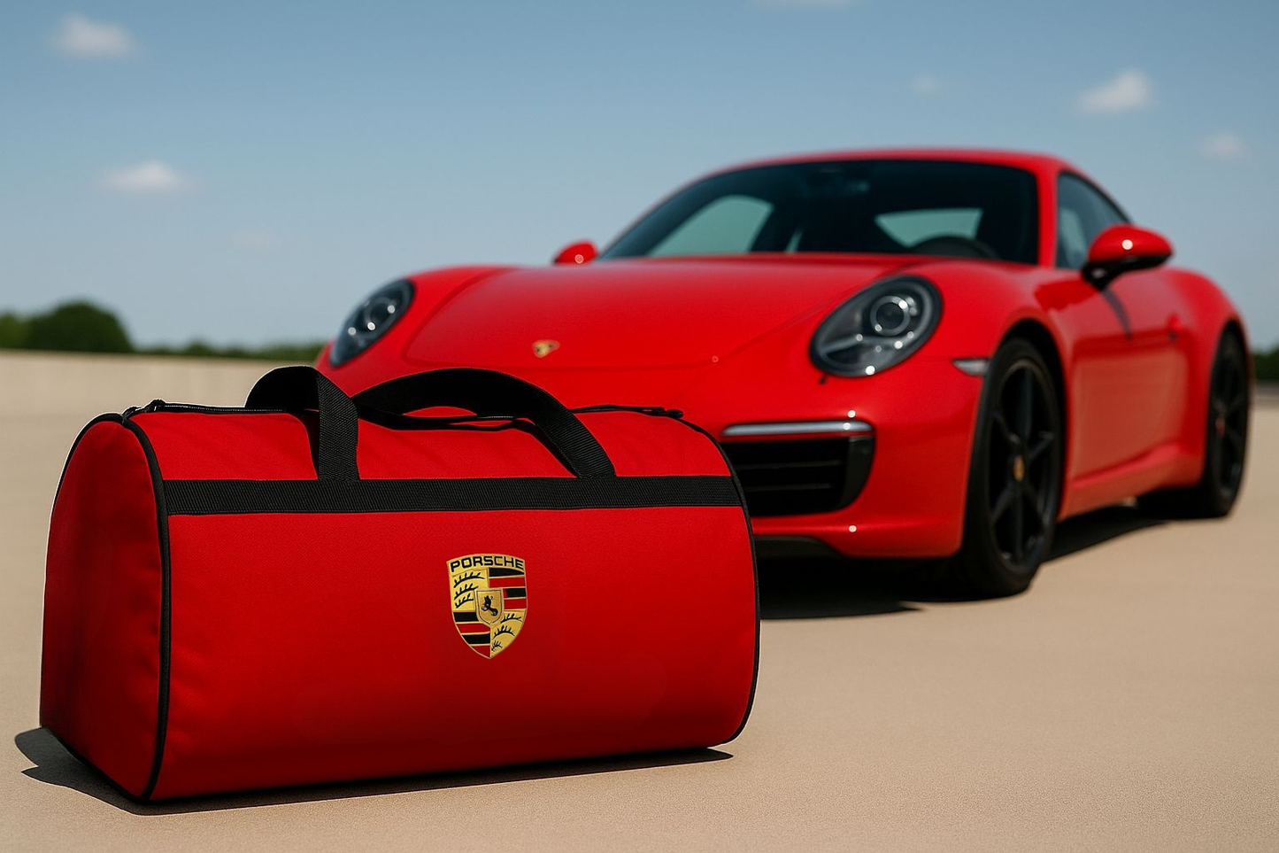 Luxus Porsche Reisetasche Kofferraum Tasche 30×50 cm
