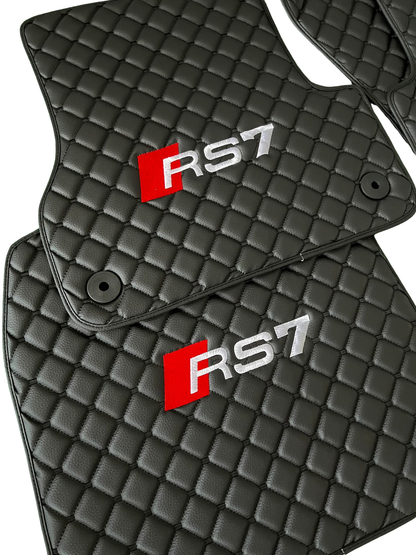 Audi RS7 Leder Fußmatten