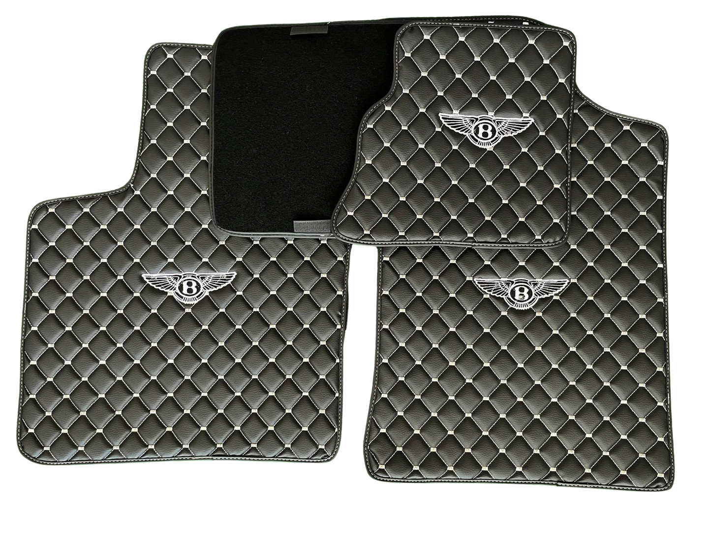 Bentley Leder Fußmatten Set Maßgeschneidert für alle Modelle