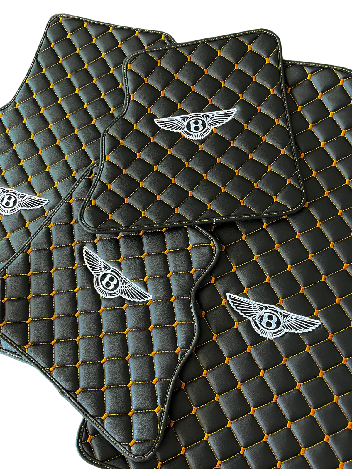 Bentley Leder Fußmatten Set Maßgeschneidert für alle Modelle