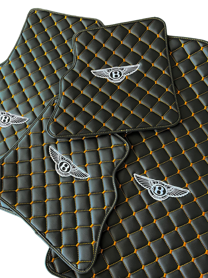 Bentley Leder Fußmatten Set Maßgeschneidert für alle Modelle