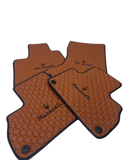 Maserati Leder Fußmatten Maßgeschneidert für alle Modelle
