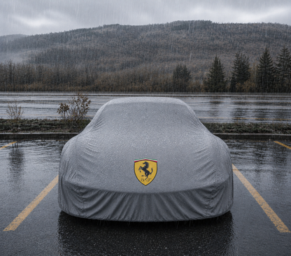 Ferrari Autoabdeckung  Wasserdicht & Maßgeschneidert für alle Modelle