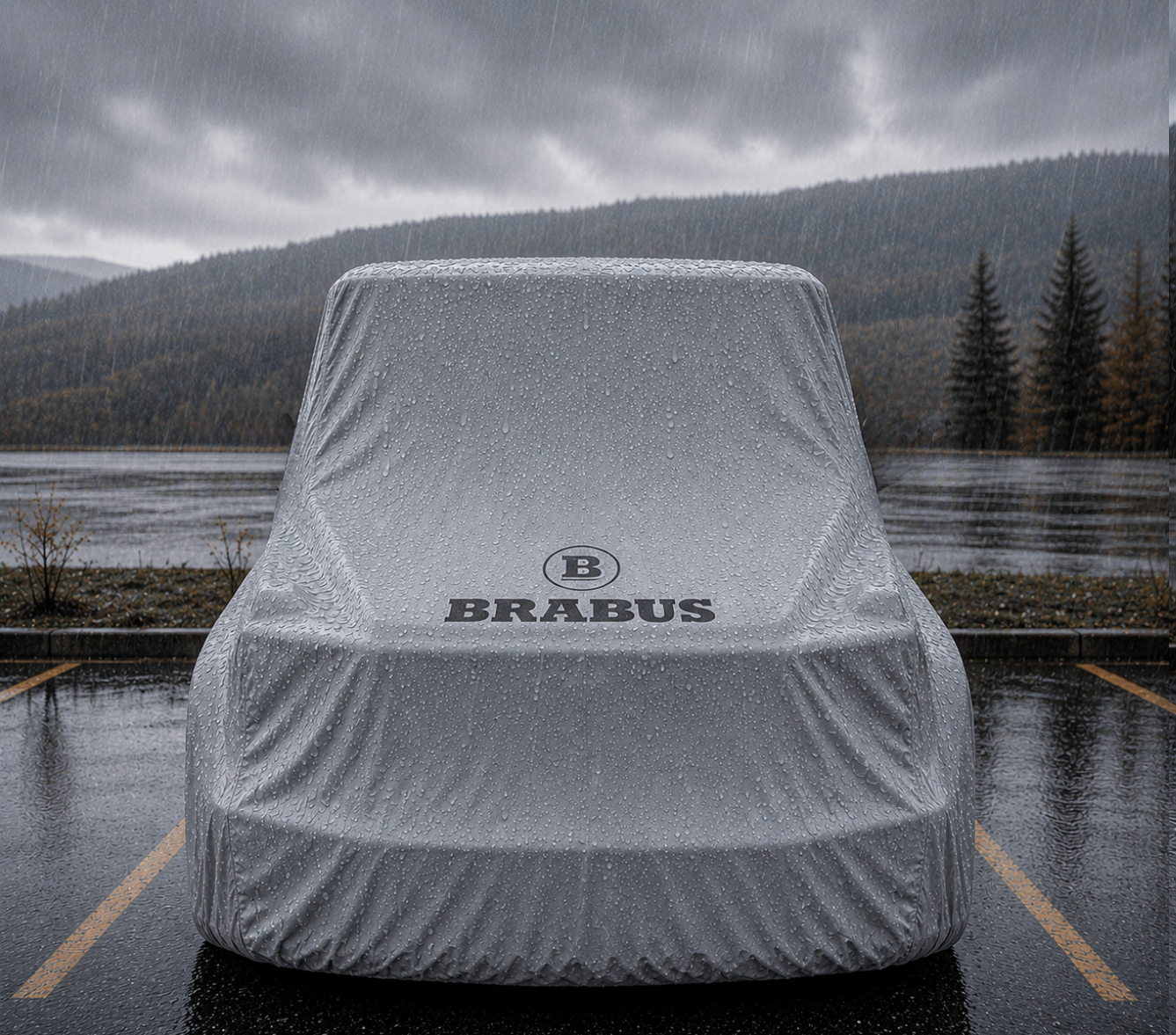 Brabus Autoabdeckung  Wasserdicht & Maßgeschneidert für alle Modelle