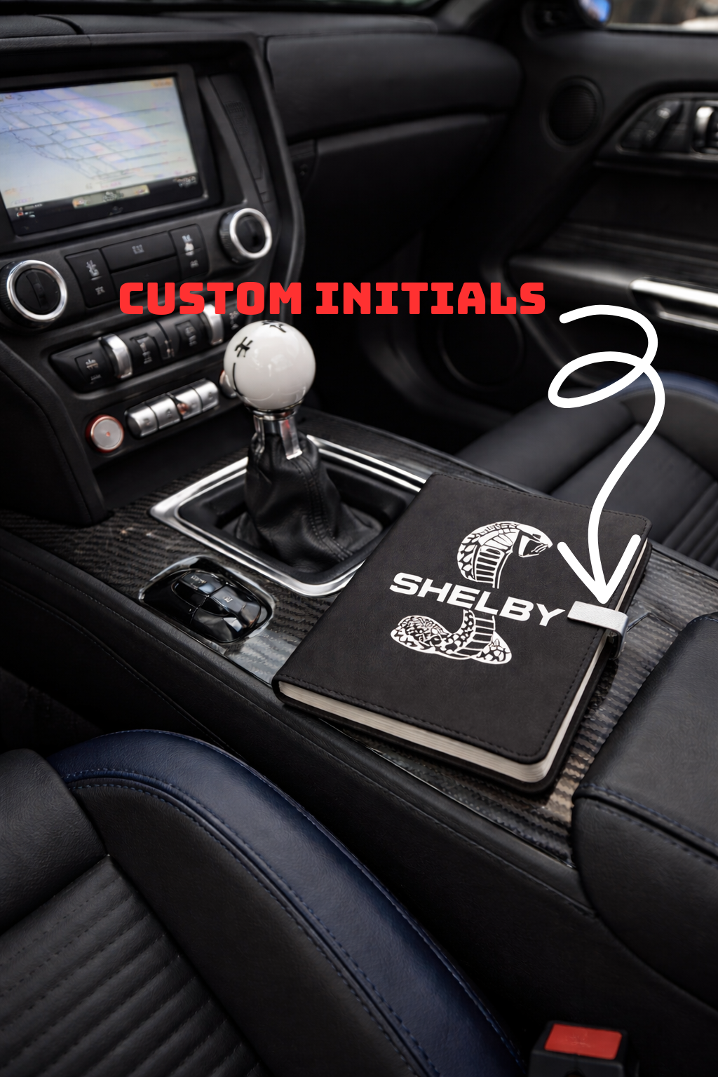 Shelby Tagebuch Notizbuch Personalisierbaren Initialen