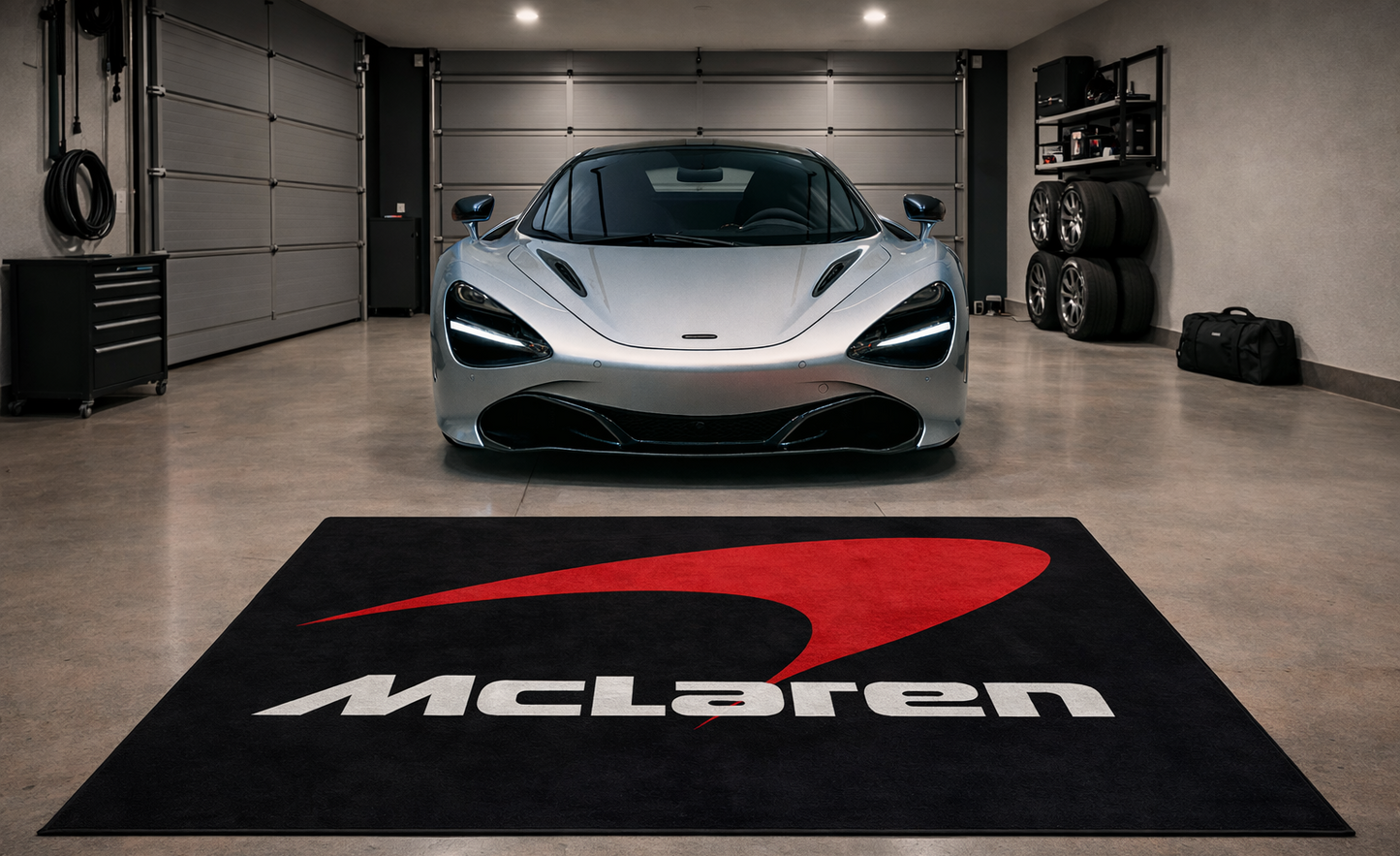 McLaren Luxury Teppich 150 × 220 CM Wohn, Garagen & Display Teppich