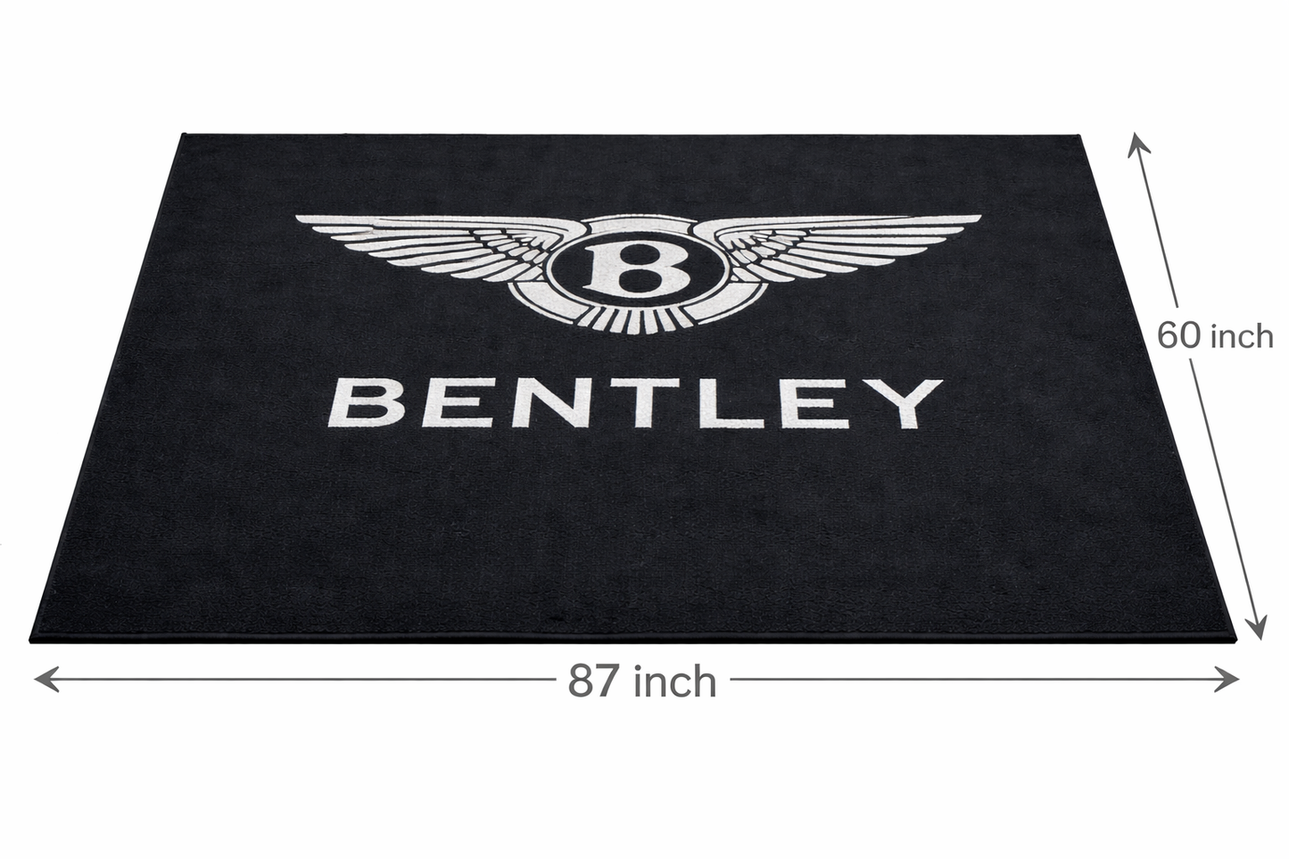 Bentley Garagen Teppich 150x220 cm Luxus Auto Teppich Garage Wohnzimmer Showroom Rug