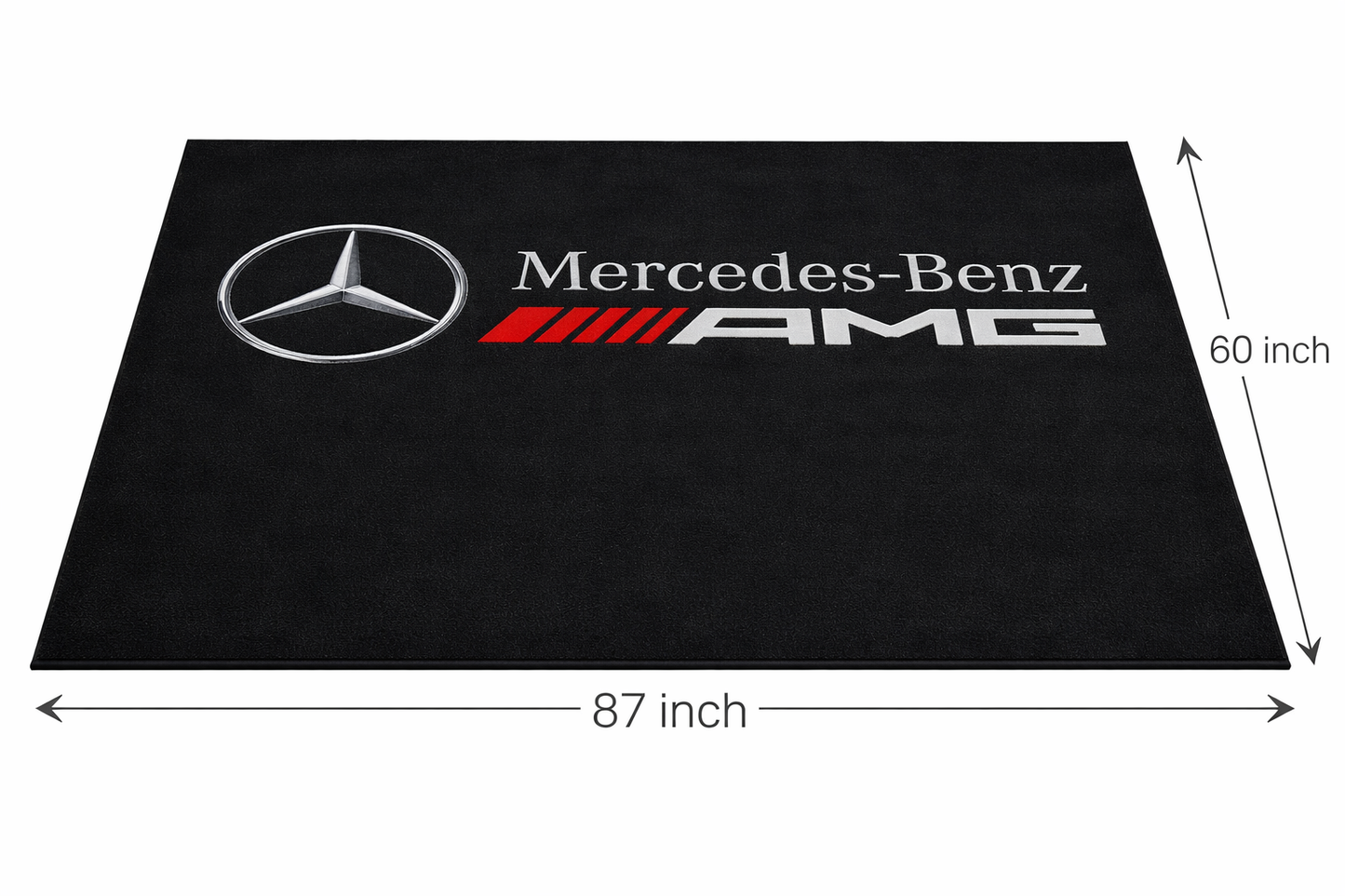 Mercedes Benz AMG Luxury Teppich 150 × 220 CM Wohn, Garagen & Display Teppich
