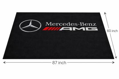 Mercedes Benz AMG Luxury Teppich 150 × 220 CM Wohn, Garagen & Display Teppich