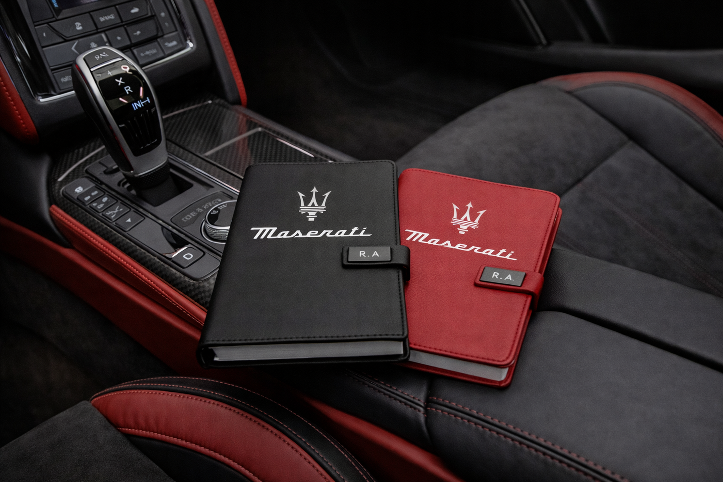 Maserati Tagebuch Notizbuch Personalisierbaren Initialen