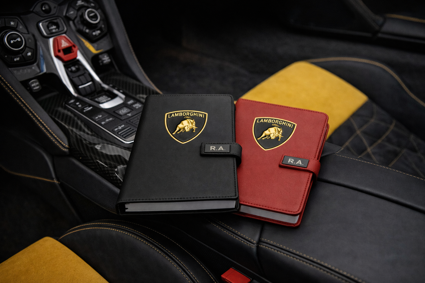 Lamborghini Tagebuch Notizbuch Personalisierbaren Initialen