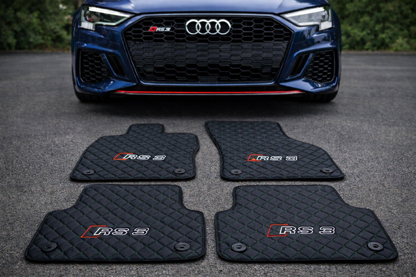 Audi RS3 Leder Fußmatten