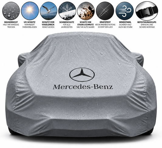 Mercedes Outdoor Autoabdeckung – Wasserdicht & Maßgeschneidert