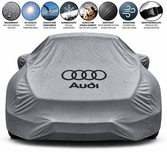 Audi Autoabdeckung Wasserdicht & Maßgeschneidert für alle Modelle