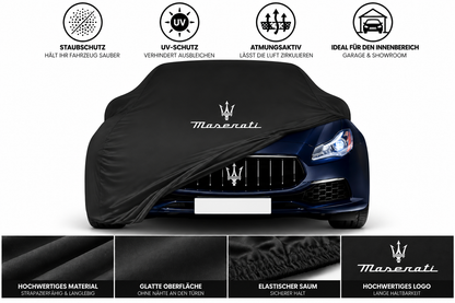 Maserati Autoabdeckung  Indoor & Maßgeschneidert für alle Modelle