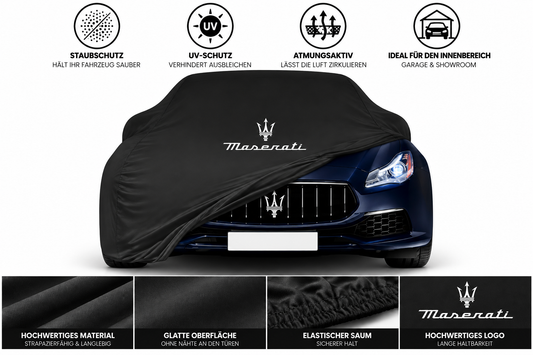 Maserati Autoabdeckung  Indoor & Maßgeschneidert für alle Modelle