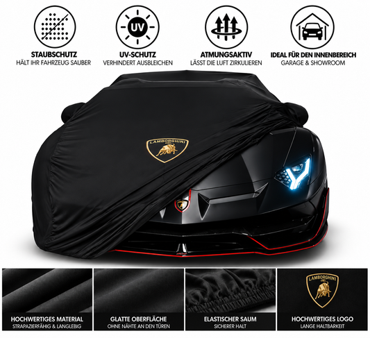 Lamborghini Autoabdeckung  Indoor & Maßgeschneidert für alle Modelle