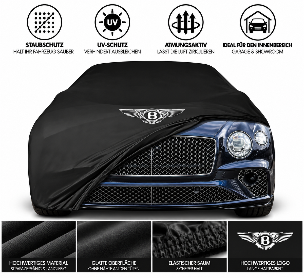 Bentley Continental GT (2011–2018) Indoor Autoabdeckung