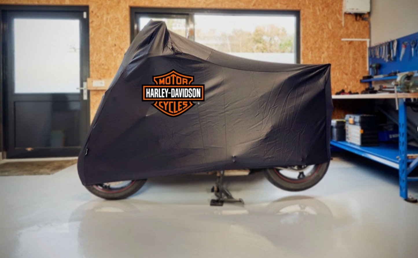 Harley Davidson Motorrad Schutzabdeckung für den Außenbereich – Widerstandsfähig gegen Regen, Sonne & Staub