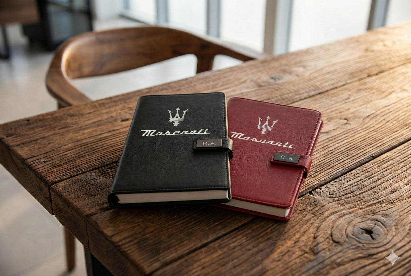 Maserati Tagebuch Notizbuch Personalisierbaren Initialen