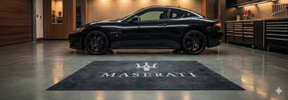 Maserati Luxury Teppich 150 × 220 CM Wohn, Garagen & Display Teppich