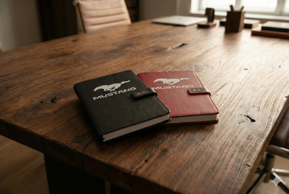 Mustang Tagebuch Notizbuch Personalisierbaren Initialen