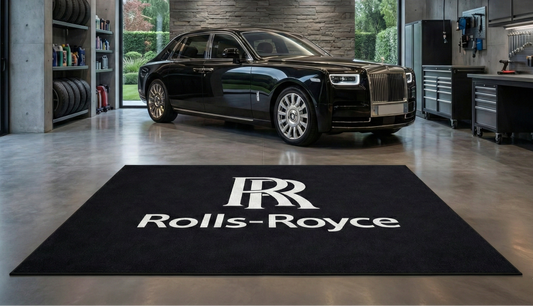 Rolls Royce Luxury Teppich 150 × 220 CM Wohn, Garagen & Display Teppich
