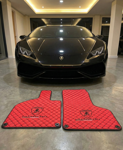 Lamborghini Huracan Leder Fußmatten