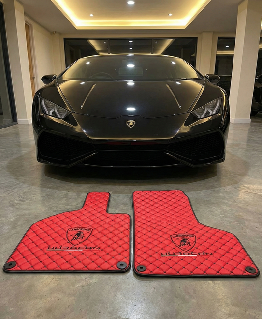 Lamborghini Huracan Leder Fußmatten