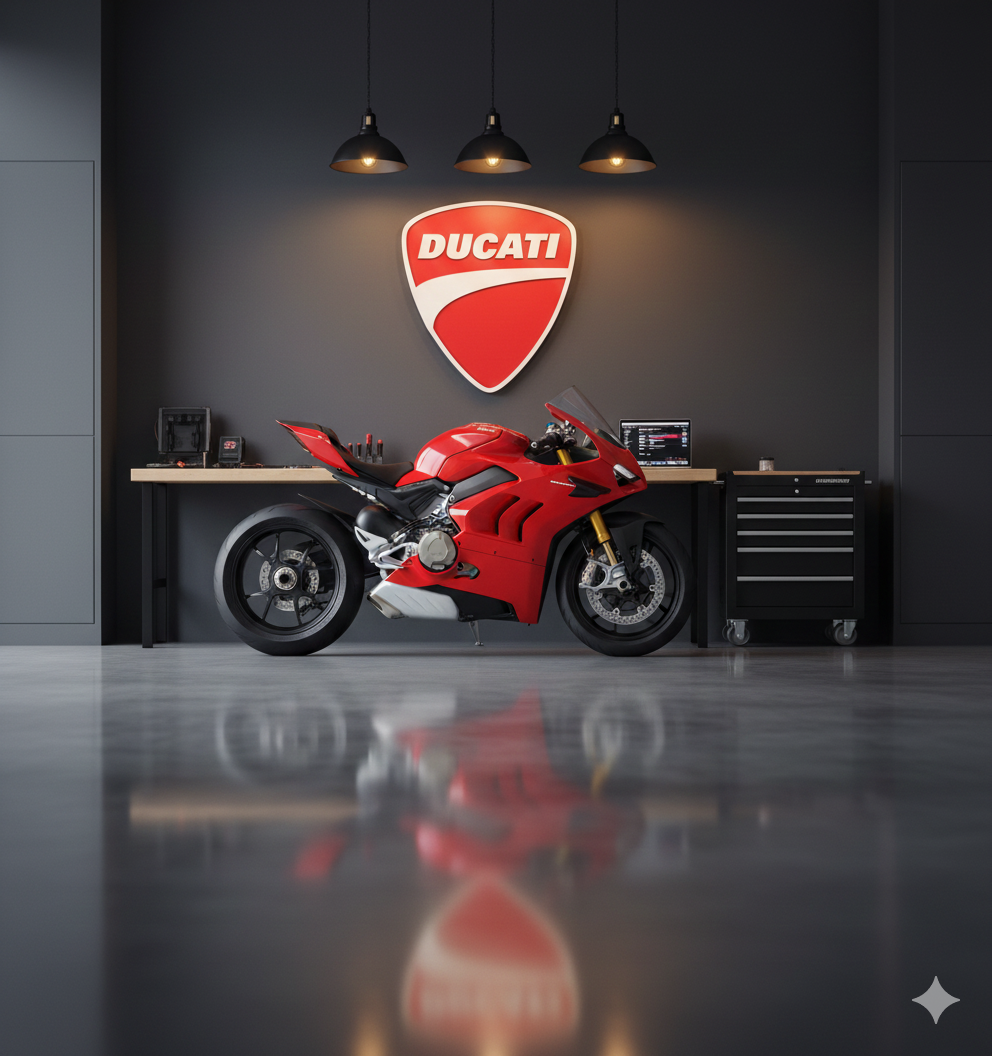 Moto Guzzi Wandschild für die Garage – Premium Wanddekoration für Auto- und Motorradliebhaber