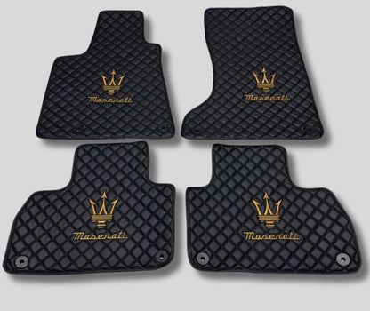 Maserati Leder Fußmatten Maßgeschneidert für alle Modelle