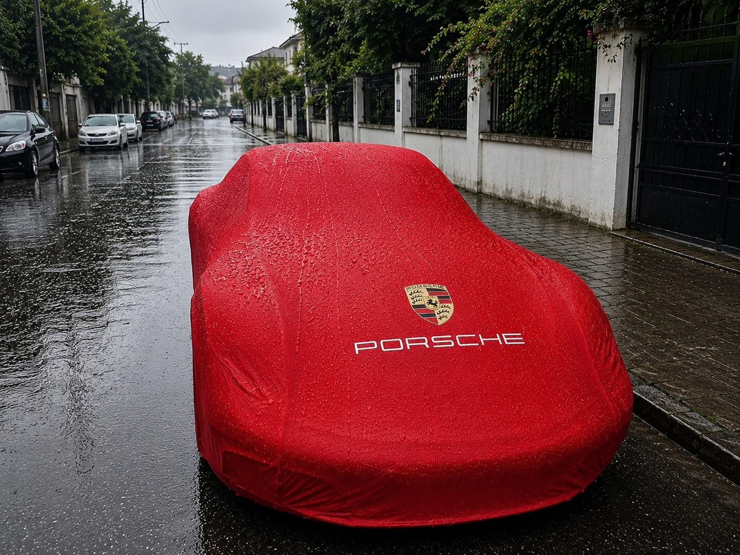 Porsche Wasserdichte Autoabdeckung Maßgeschneidert für alle Modelle