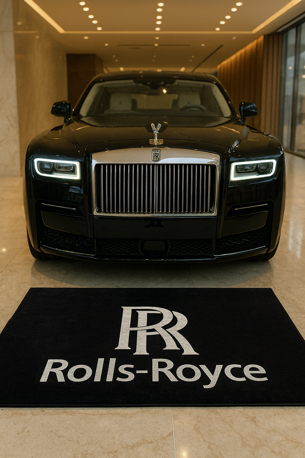 Rolls Royce Luxury Teppich 150 × 220 CM Wohn, Garagen & Display Teppich